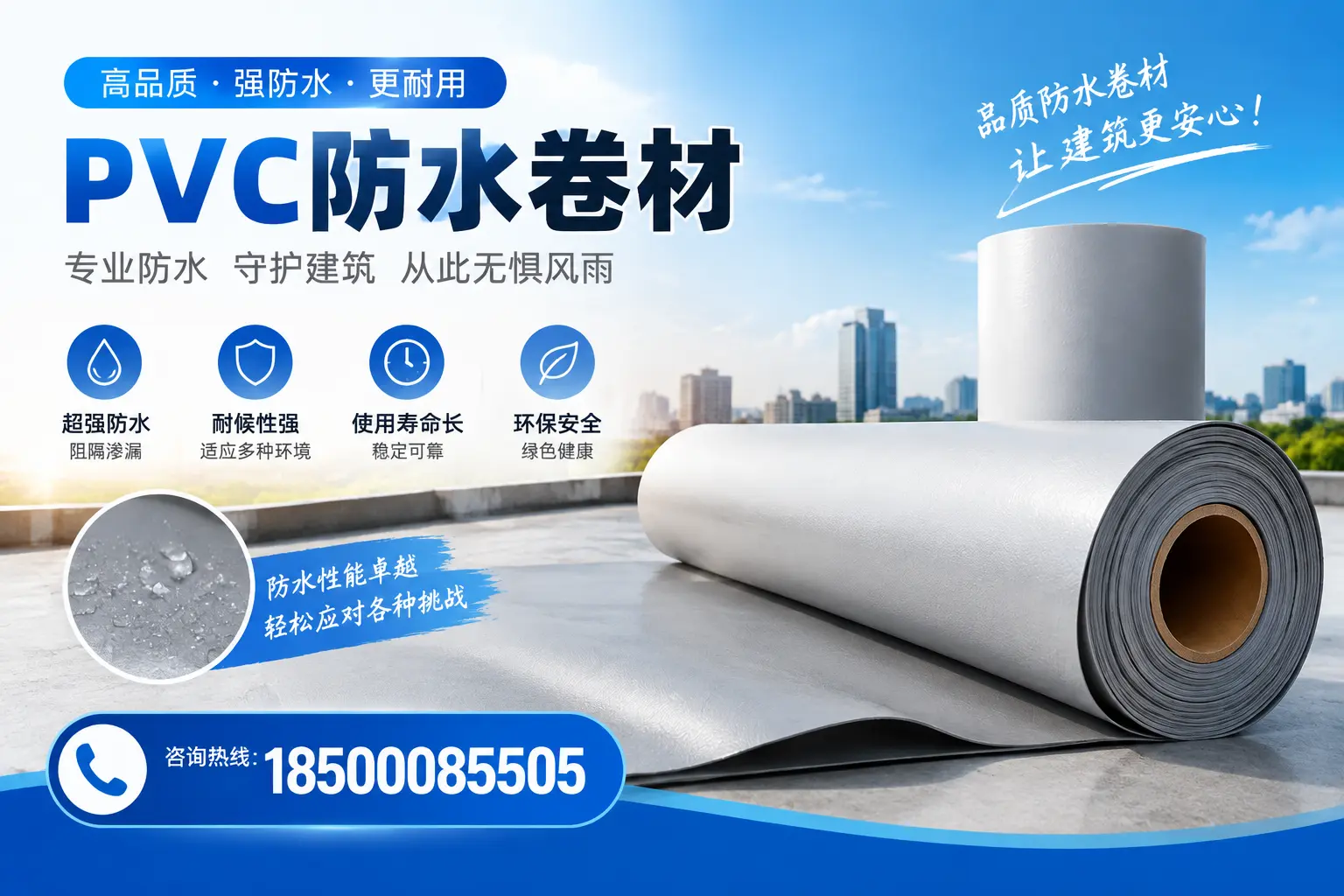 如何选择高质量的PVC防水卷材？信阳消费者必看指南