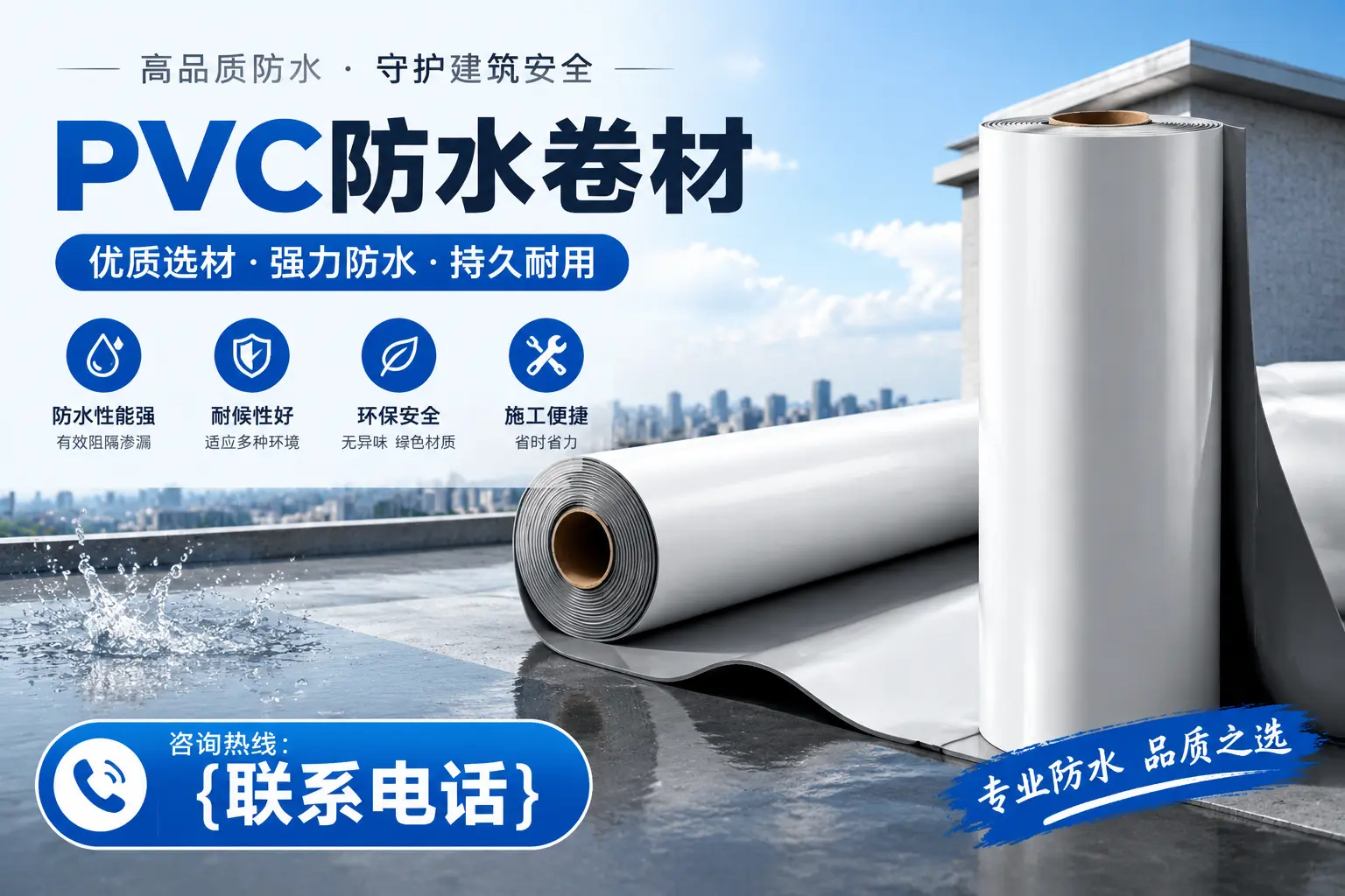 PVC防水卷材的选购技巧与注意事项，助您在信阳找到合适产品